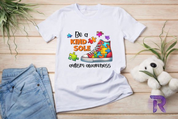 Download Be a Kind Sole Autism Puzzle Shoes PNG - Shoes png Collection