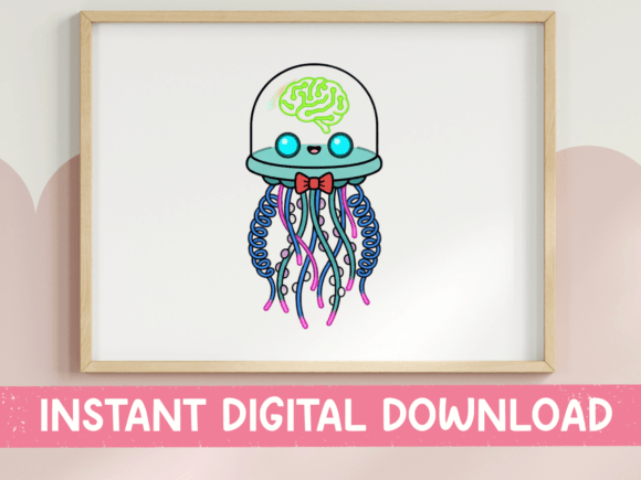 Download Brain Jellyfish UFO Alien Art - Alien Collection