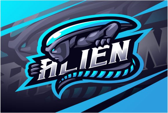 Download Alien Esport Mascot Logo Design - Logo Collection
