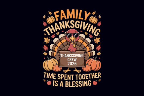 Download Family Thanksgiving Crew 2026 PNG File - Png file Collection