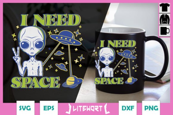 Download I Need Space Alien SVG - Alien Collection